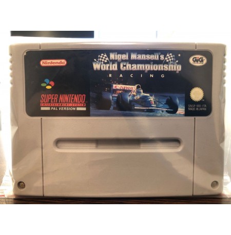 Nigel Mansell's World Championship Racing - Super Nintendo (SNES) Μεταχειρισμένο